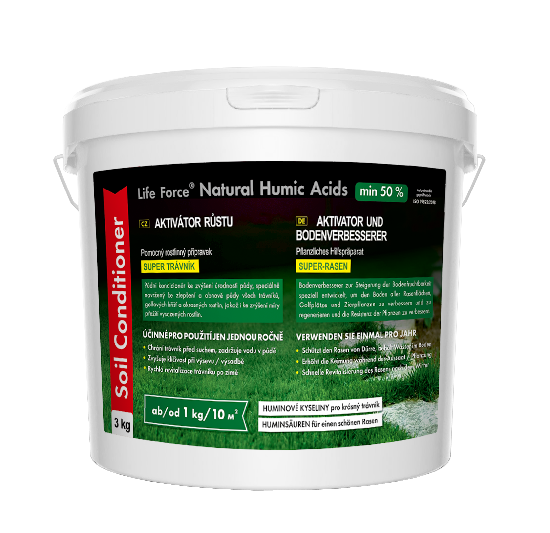 Natural Humic Acids pro super gazon_3 kg